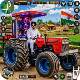 Значок Real Indian Farming Tractor 3D