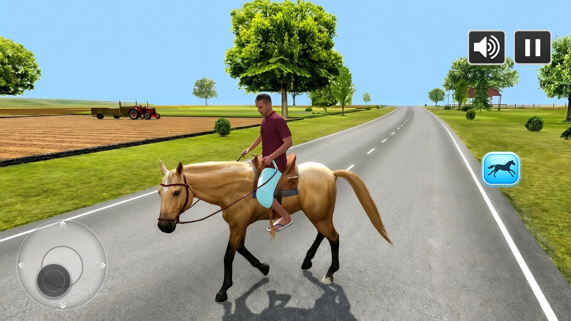 Real Farm Tractor Driving Game screenshot