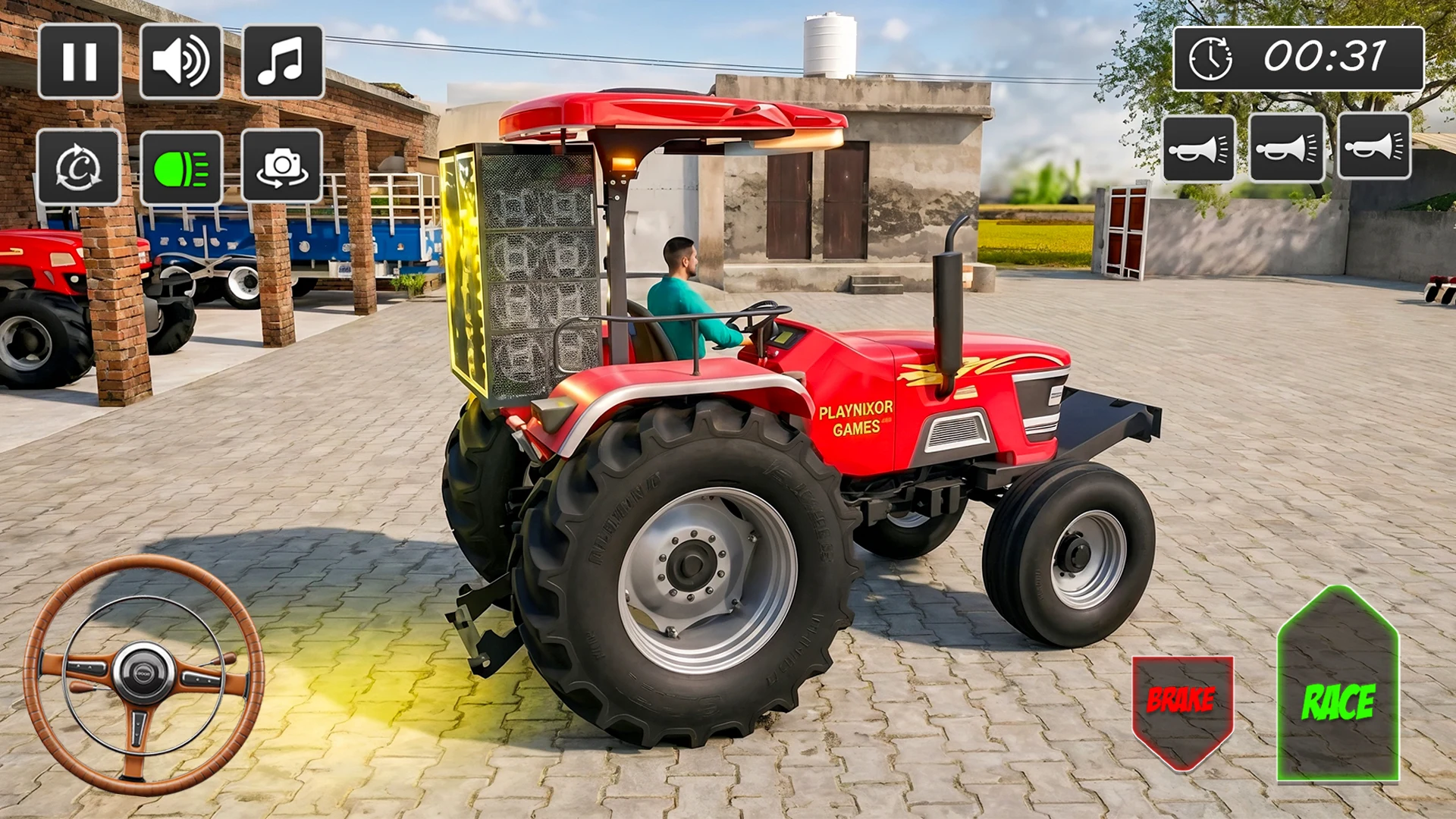 Real Farm Tractor Driving Game screenshot